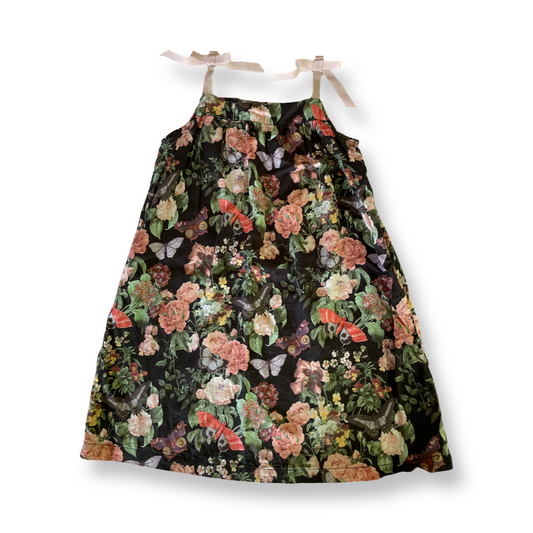 Hanna Andersson Flowers & Butterflies Dress - 5 youth