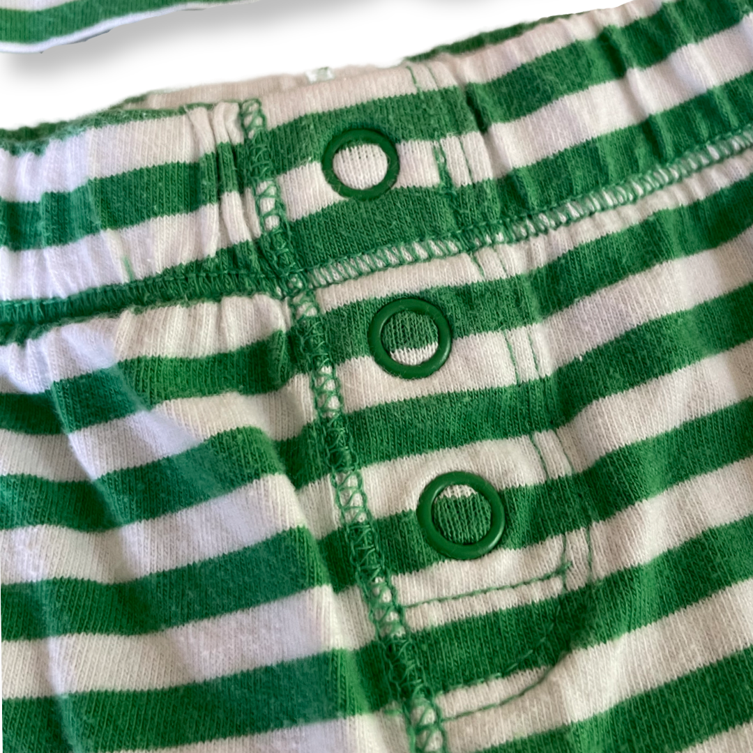 babyGap Green Stripes & Dots Outfit - 0-3 mo.