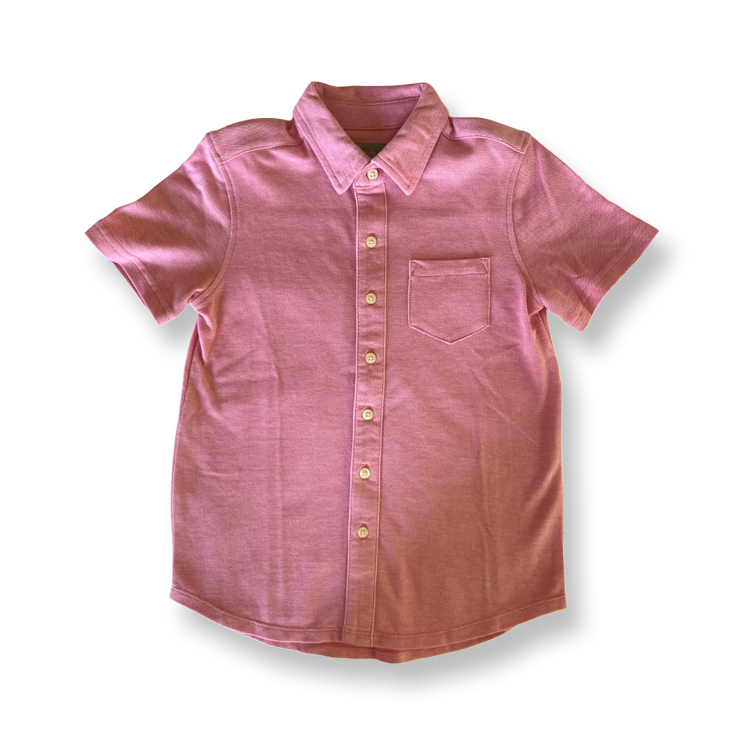 Primary Button-Down Polo Tee - 6-7 youth