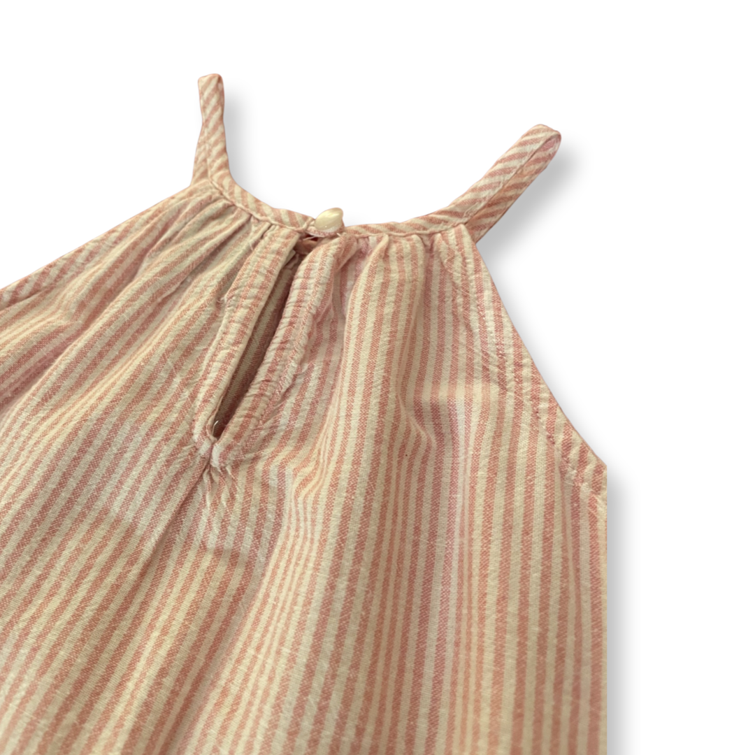 Old Navy Pink Striped Dress - 2T