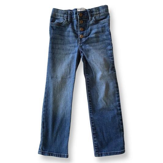 OshKosh Button Fly Straight Leg Jeans - 6 youth