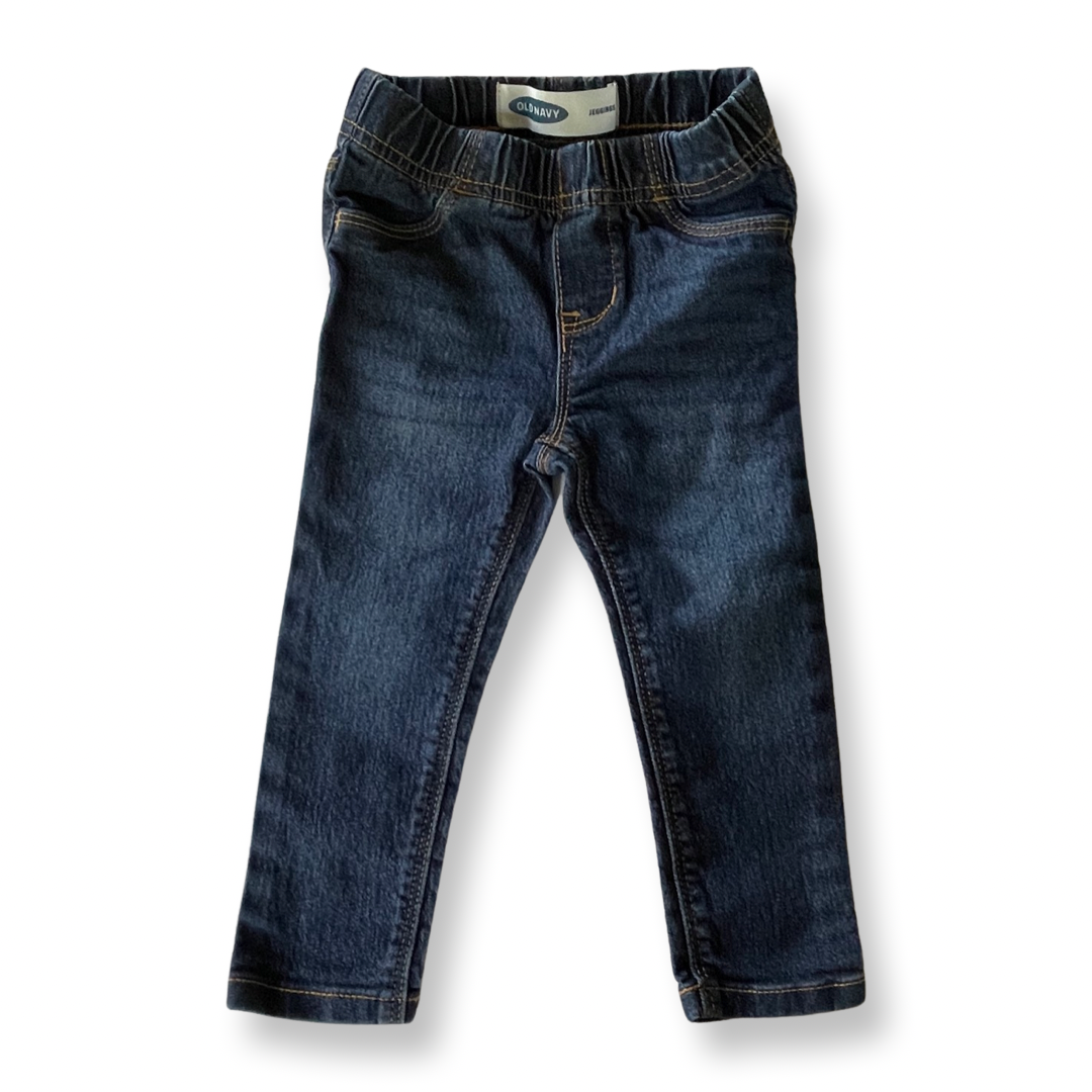 Old Navy Dark Wash Jeggings - 2T