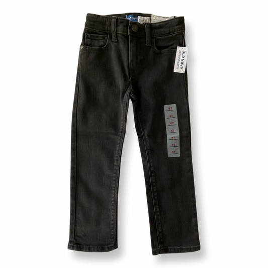 Old Navy Black Karate Skinny Jeans - 4T