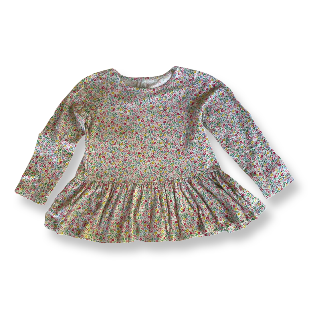 babyGap Floral Peplum Top - 5 youth
