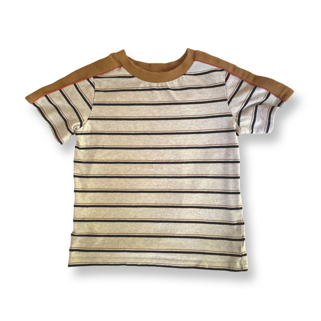 Wonder Nation Retro-Style Striped T-Shirt - 5 youth