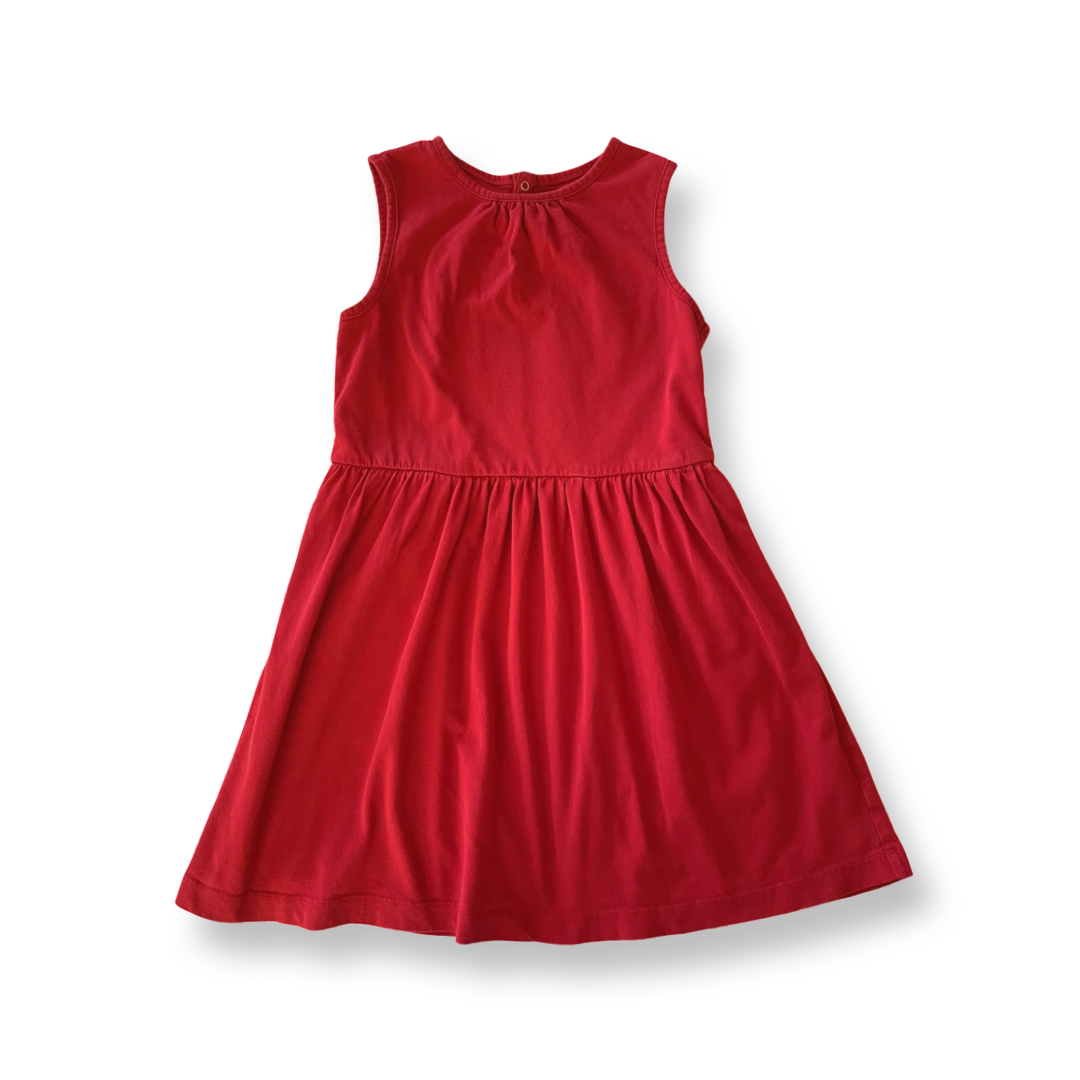 Primary Red Sleeveless Dress - 8-9 youth