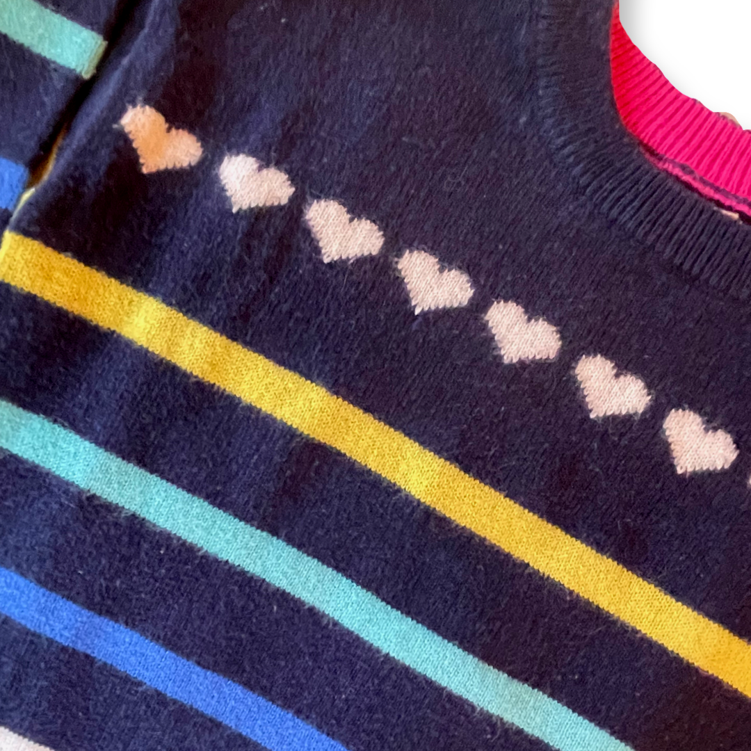 babyGap Hearts & Stripes Sweater - 2T