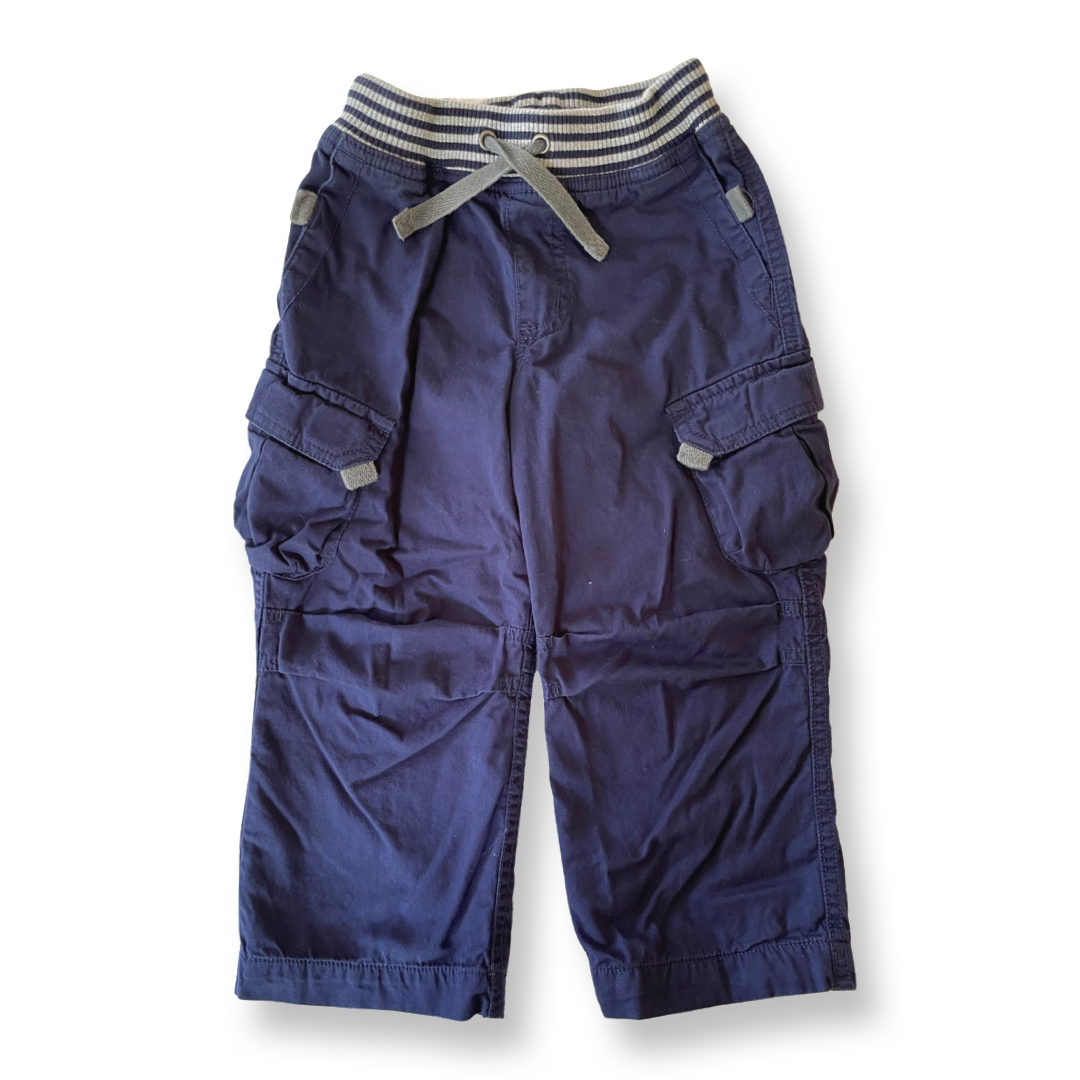 Hanna Andersson Lined Cargo Pants - 4T