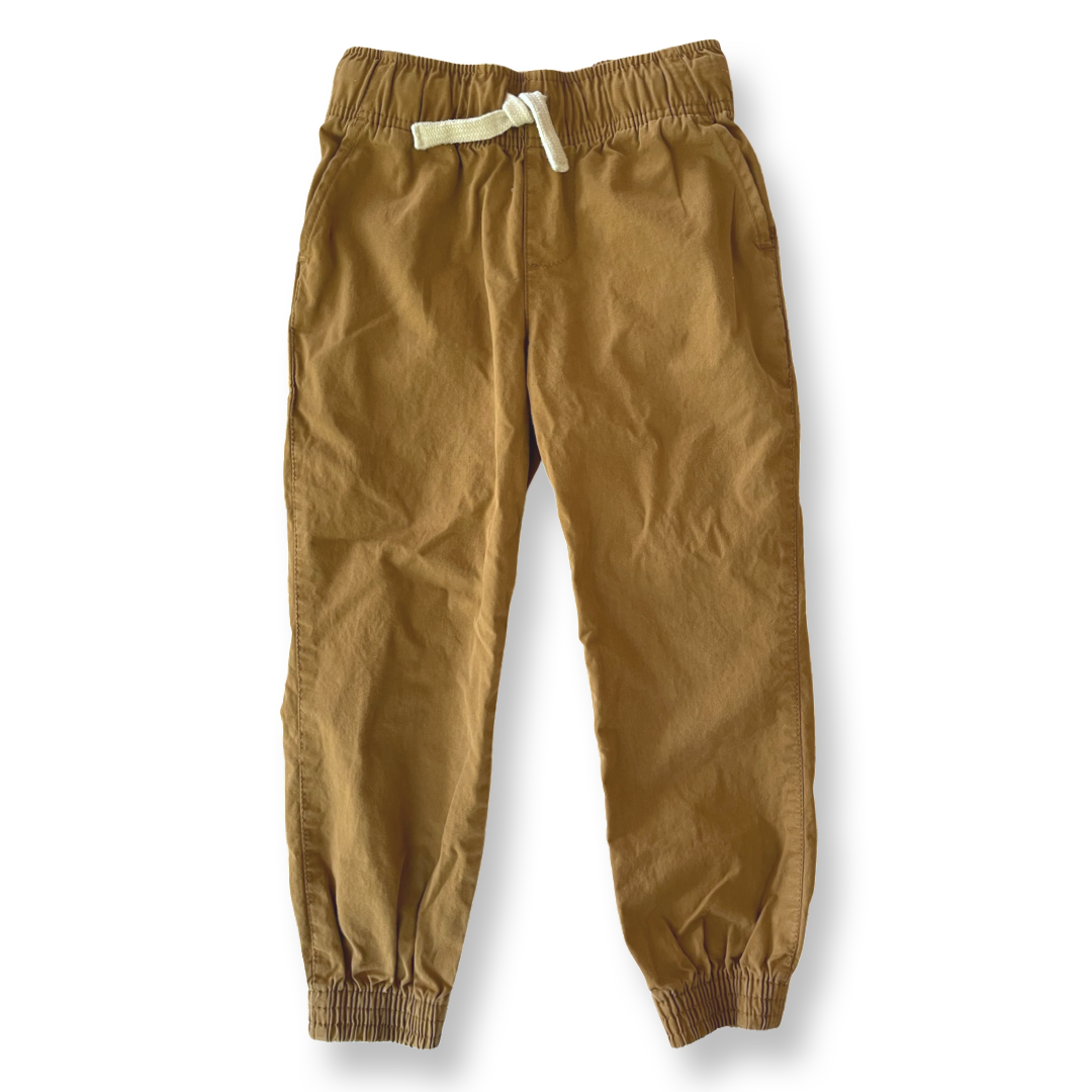 The Children's Place Tan Chino Joggers - 5 youth