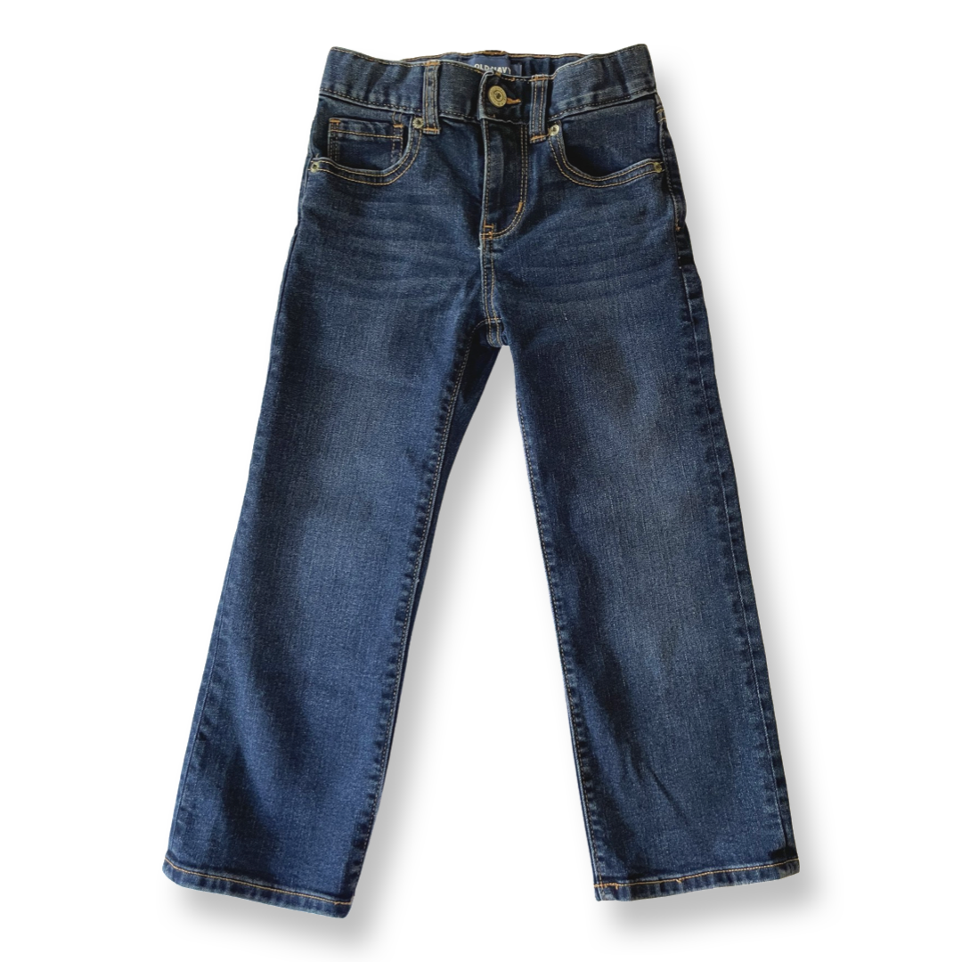 Old Navy Straight-Cut Jeans - 5 youth