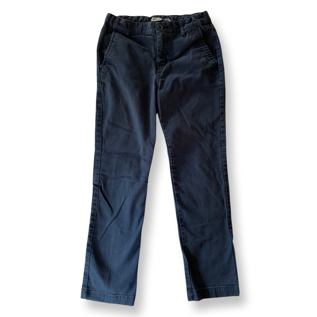 Old Navy Skinny Navy Chinos - 10 youth