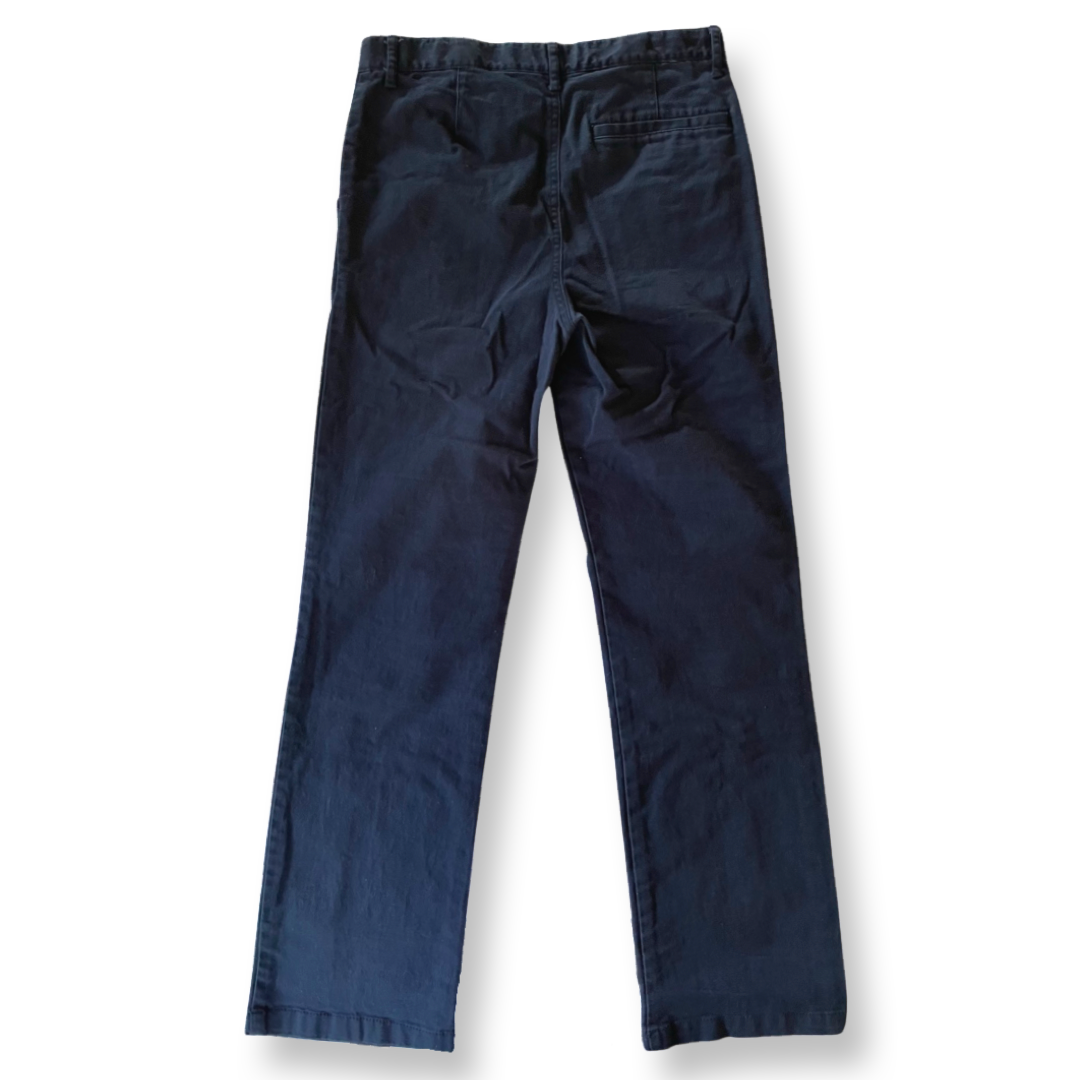 Old Navy Straight Navy Chinos - 12 youth